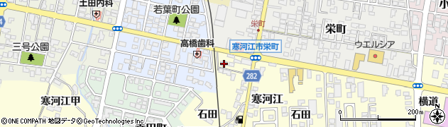 茶ろん松桂周辺の地図