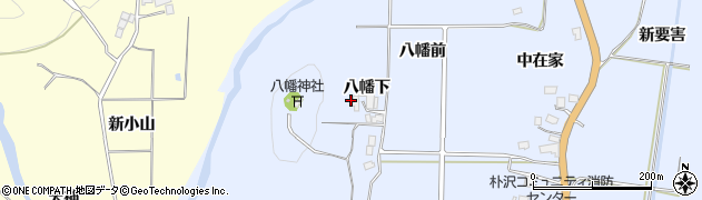 宮城県仙台市泉区朴沢（八幡下）周辺の地図