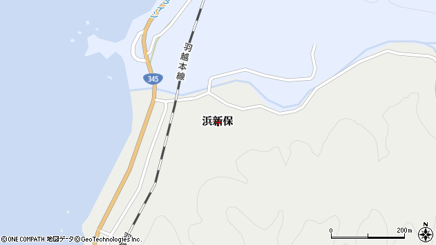 〒959-3666 新潟県村上市浜新保の地図