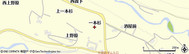 宮城県仙台市泉区福岡（一本杉）周辺の地図