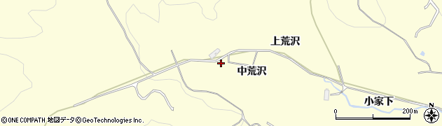 宮城県仙台市泉区福岡（中荒沢）周辺の地図