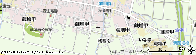 山形県天童市蔵増乙827周辺の地図