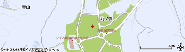 宮城県仙台市泉区朴沢（九ノ森）周辺の地図