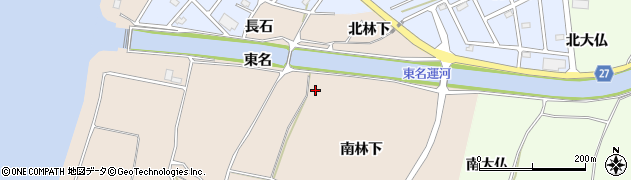 宮城県東松島市大塚（南林下）周辺の地図