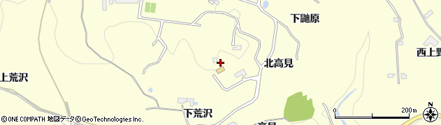 宮城県仙台市泉区福岡高見周辺の地図
