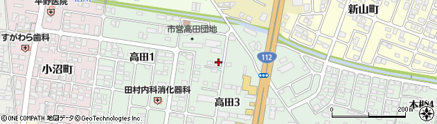 矢萩和裁店周辺の地図