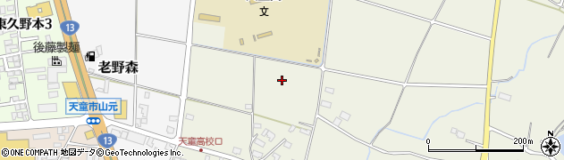 山形県天童市山元903周辺の地図