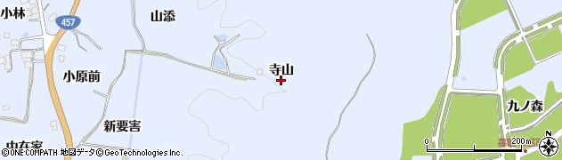 宮城県仙台市泉区朴沢（寺山）周辺の地図