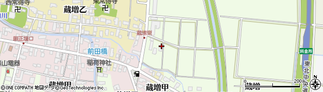 山形県天童市蔵増1737周辺の地図