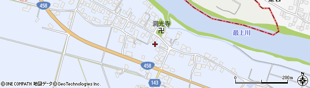 山形県寒河江市中郷1003周辺の地図