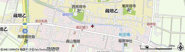山形県天童市蔵増乙862周辺の地図