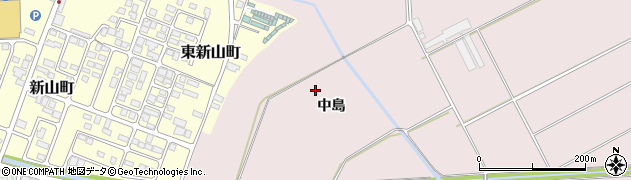 山形県寒河江市日田中島44周辺の地図