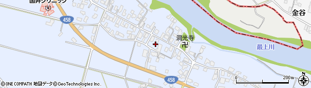 山形県寒河江市中郷1012周辺の地図