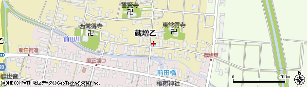 山形県天童市蔵増甲1136周辺の地図