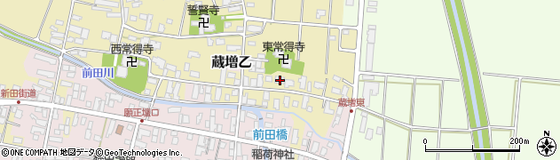 山形県天童市蔵増甲1132周辺の地図