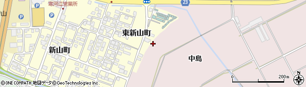 山形県寒河江市日田中島12周辺の地図