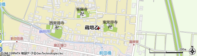 山形県天童市蔵増甲1137-1周辺の地図