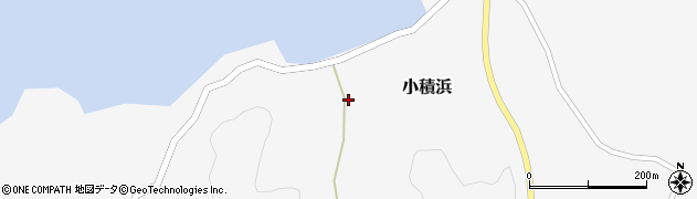 宮城県石巻市小積浜（小積）周辺の地図