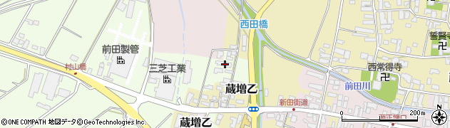 山形県天童市蔵増933周辺の地図