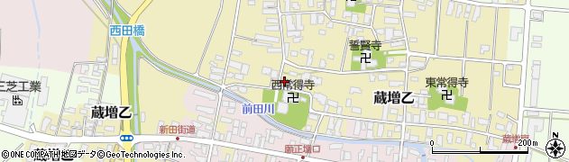 山形県天童市蔵増甲1102周辺の地図