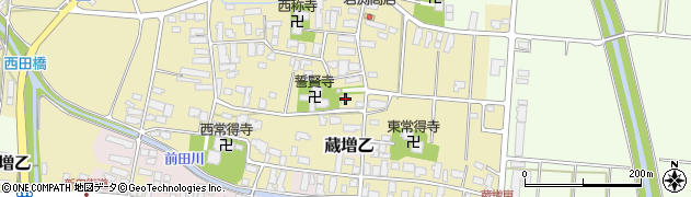 山形県天童市蔵増甲1928周辺の地図
