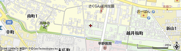 山形県寒河江市越井坂町51-13周辺の地図