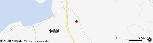 宮城県石巻市小積浜横スカ周辺の地図