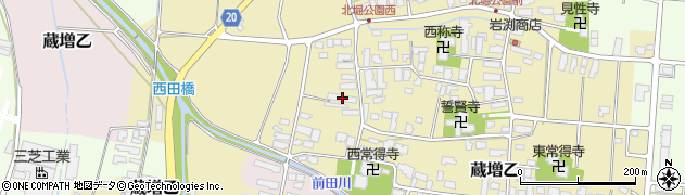 山形県天童市蔵増甲1010周辺の地図