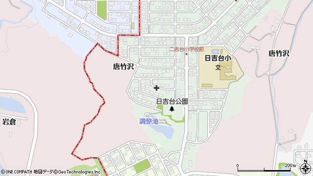 〒981-3362 宮城県富谷市日吉台の地図