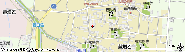 山形県天童市蔵増甲1037周辺の地図