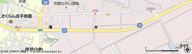 ラーメンショップ 寒河江店周辺の地図