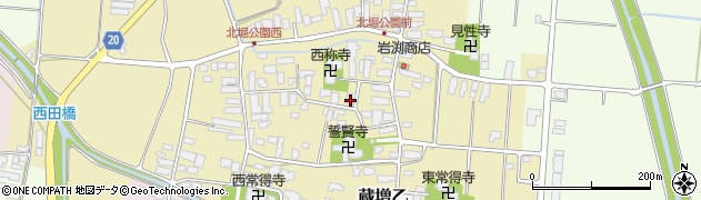 山形県天童市蔵増甲1056周辺の地図
