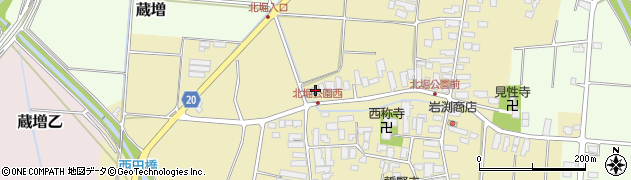 山形県天童市蔵増甲973周辺の地図