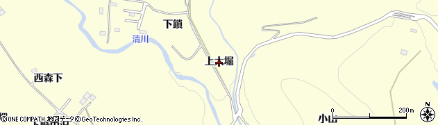 宮城県仙台市泉区福岡（上大堀）周辺の地図