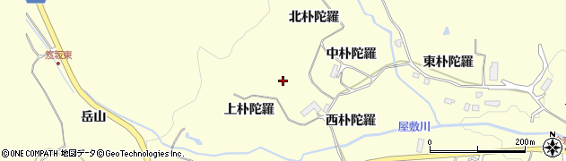 宮城県仙台市泉区福岡（朴陀羅）周辺の地図