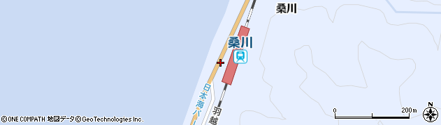 「道の駅」笹川流れ公衆トイレ周辺の地図
