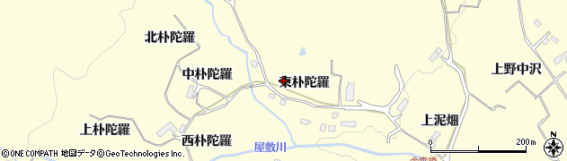 宮城県仙台市泉区福岡東朴陀羅周辺の地図
