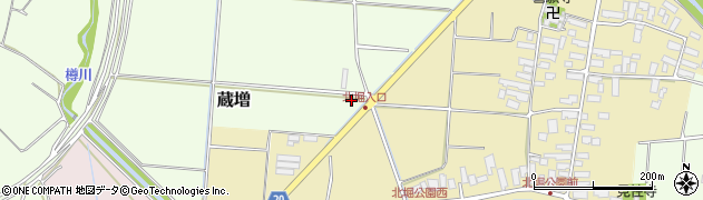 山形県天童市蔵増1007周辺の地図