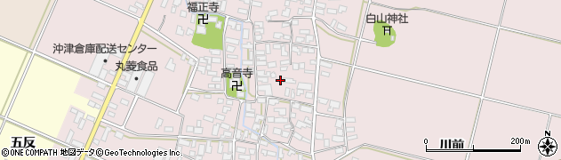 山形県寒河江市日田368周辺の地図