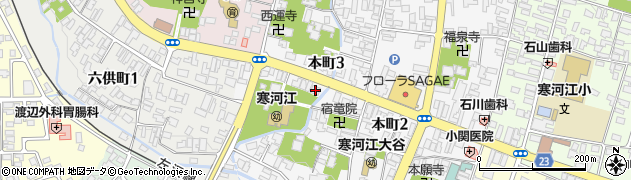 鴨田時計店周辺の地図