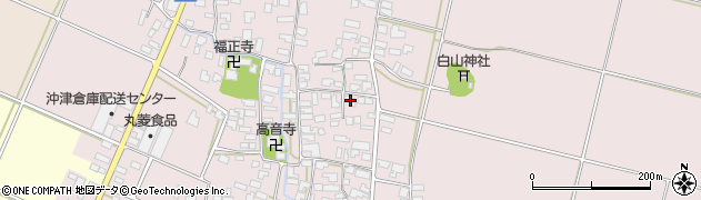 山形県寒河江市日田359周辺の地図