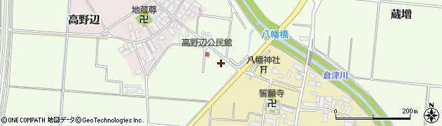 山形県天童市蔵増5099周辺の地図