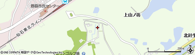 宮城県東松島市野蒜（北余景）周辺の地図