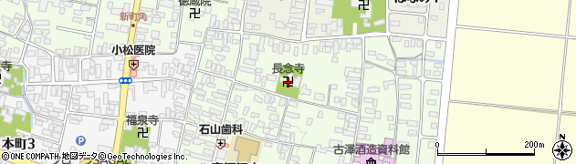 長岡観音周辺の地図