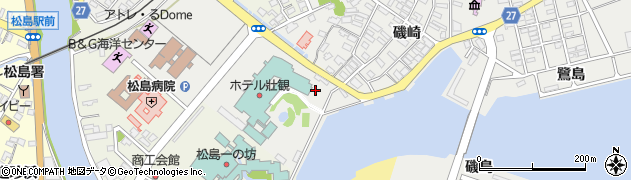 松島タワー周辺の地図