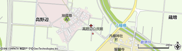 山形県天童市蔵増1284周辺の地図