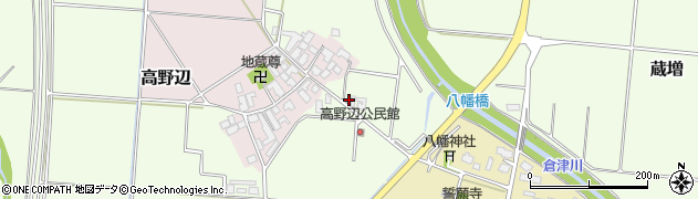 山形県天童市蔵増1283周辺の地図