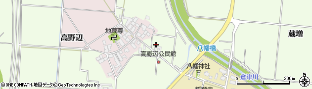 山形県天童市蔵増1284-3周辺の地図