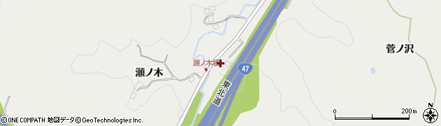 宮城県富谷市穀田（菅ノ沢）周辺の地図