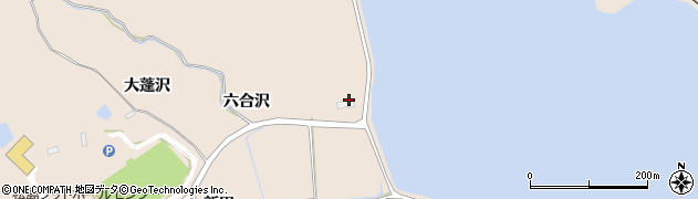 宮城県松島町（宮城郡）手樽（新田）周辺の地図
